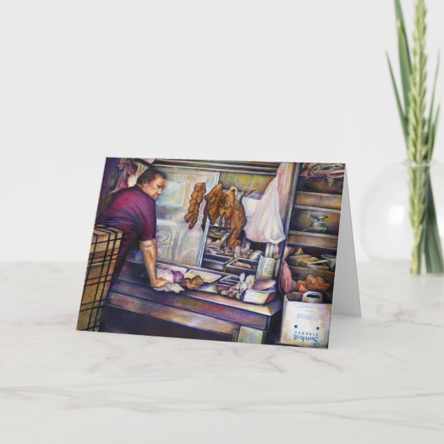 Singaporehälsningskort med Sol-kyssat Kort (Framsida)