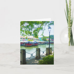 Singapores Clarkes Quay - dagligt kort för fotogra
