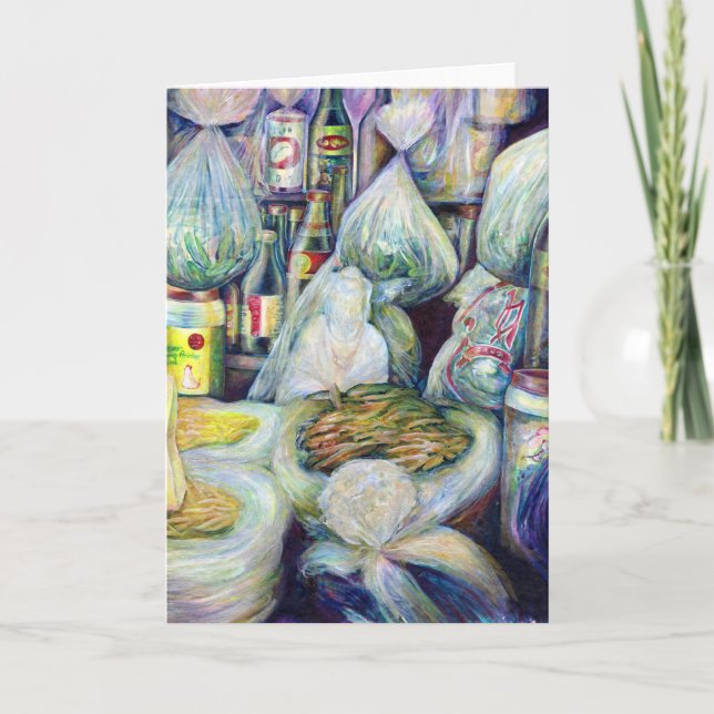 Singapores hälsningskort med sött smak kort (Framsida)