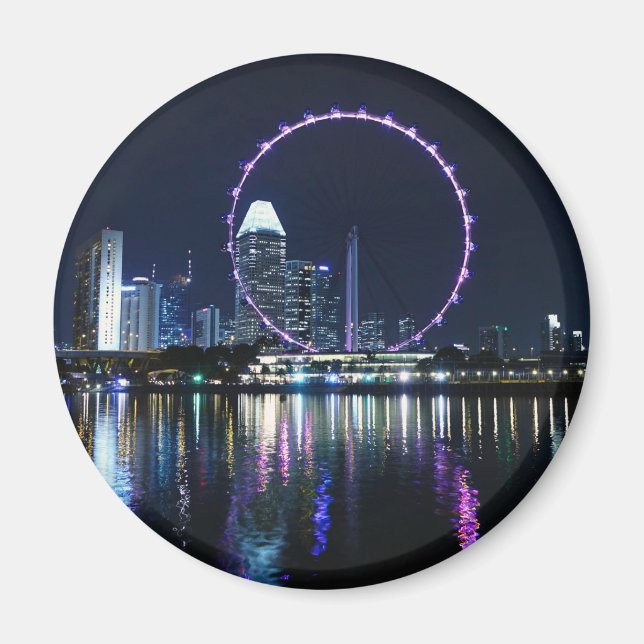 Singapores nattskyllin magnet (Framsidan)
