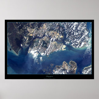 Singapores satellitposter poster