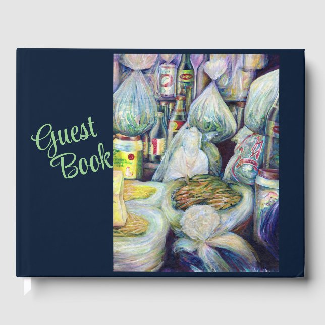 Singapores sönderdelade blommor gästböcker (Framsida)