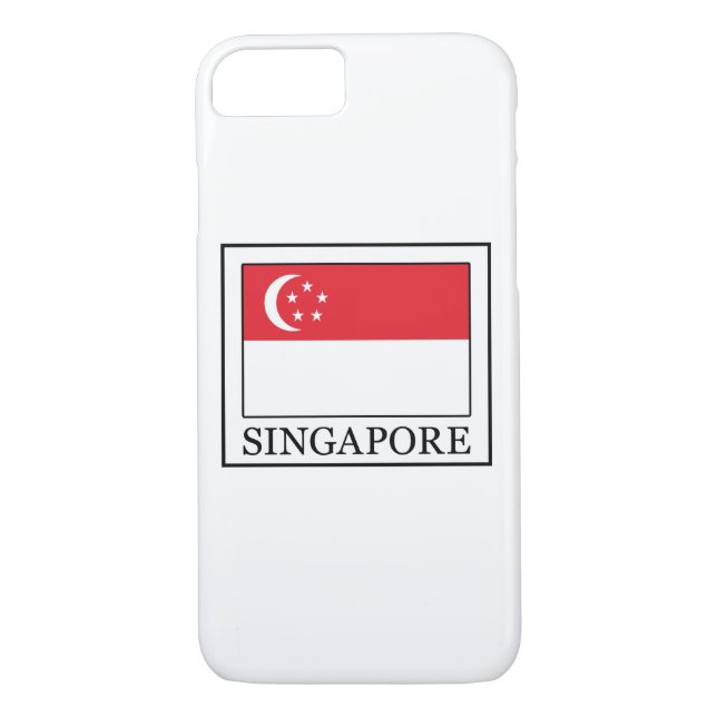 Singapores telefonärende Case-Mate iPhone skal (Baksida)