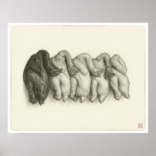 Singapores utskrifter - arkivutskrift poster (Framsidan)