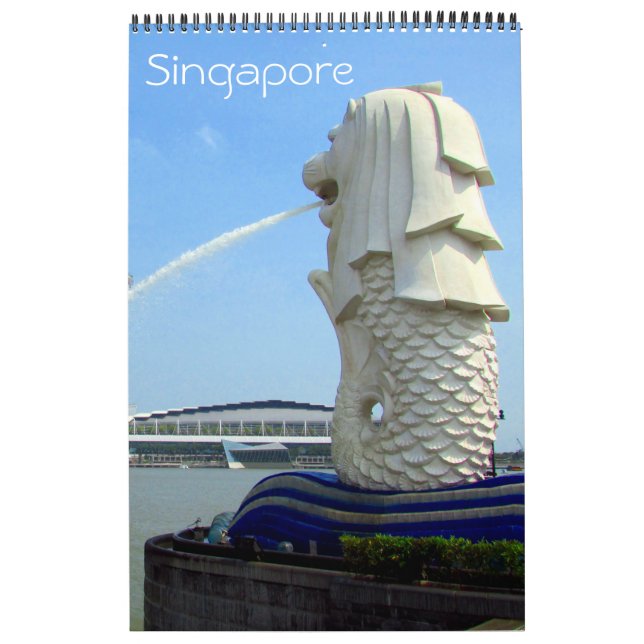singaporifotografi kalender (Omslag)