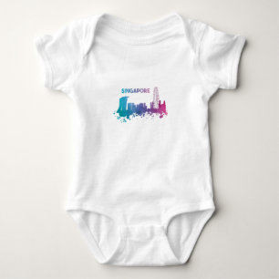 SINGAPORSKYLINE T SHIRT