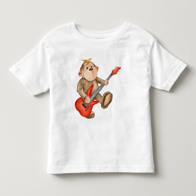 Singe Électirique T-shirt (Framsida)