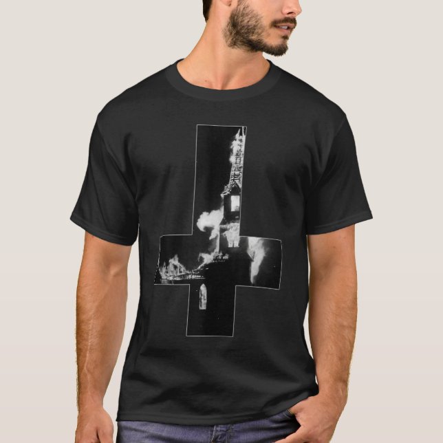 SINGED SOM JAGAR vänner roligt T Shirt (Framsida)