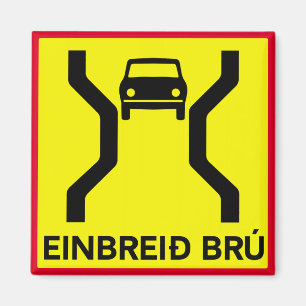 Singel-Bredden överbryggar, trafikerar Magnet