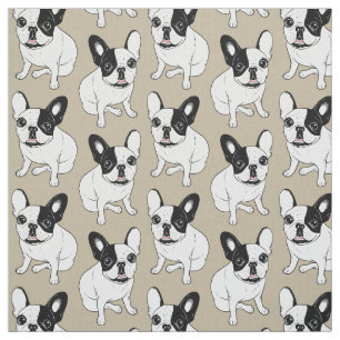 Singel Hooded Brindle Pied Frenchie Tyg