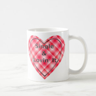 Singel och älska den kaffemugg