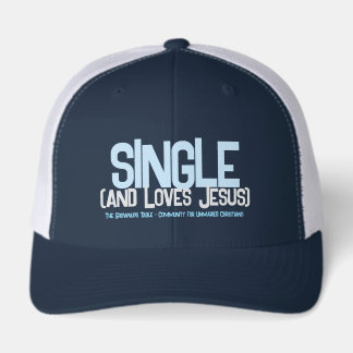 Singel (och älskar Jesus) mössa Keps