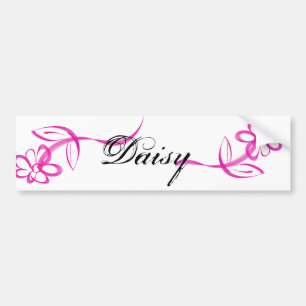 Singeldaisylogotyp Bildekal