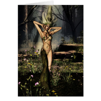 SingelDryad Hälsningskort