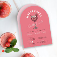 Singelkvinnors Alla Hjärtans Dag Cocktailparty Ros