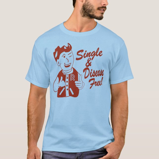 Singeln och sjukdomen frigör tee shirt (Framsida)