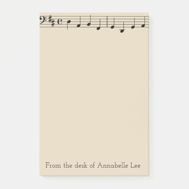 Singelpub av musik post-it block (Framsida)