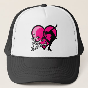 Singelskater, shock rosa & svart truckerkeps