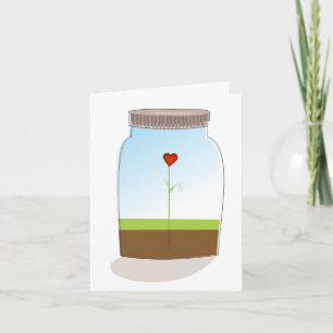 Singelvalentinkärlek Helgkort