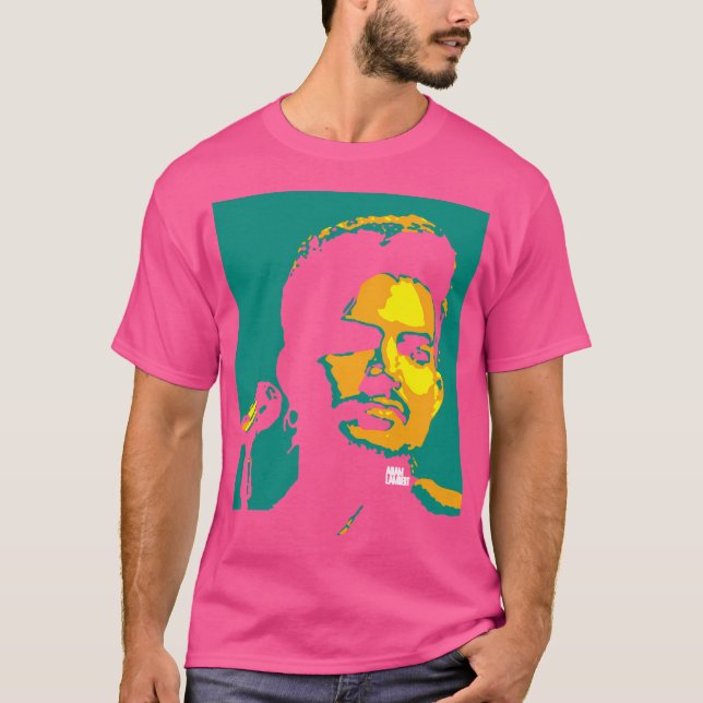 Singer Adam Lambert Adam Mitchel Lambert. An Amer T Shirt (Framsida)
