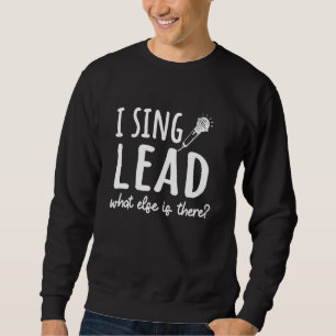 Singer Artist Musician Vocalist Soloist I Sjunga L Lång Ärmad Tröja