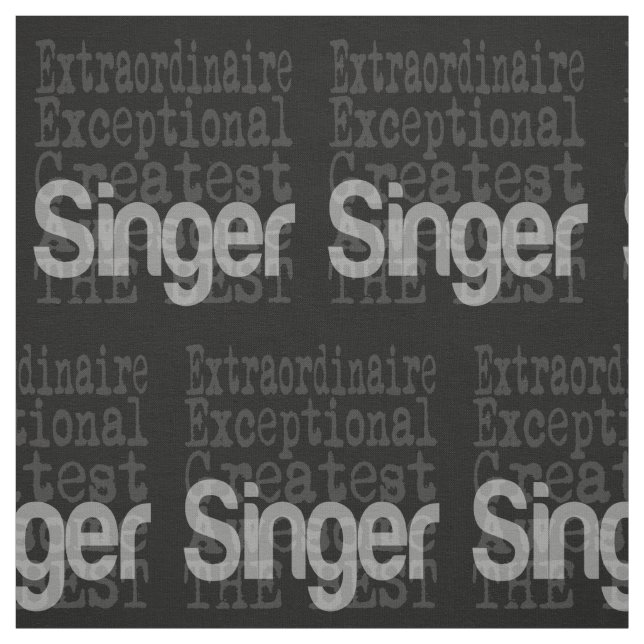 Singer Extraordinaire Tyg (Provkarta)