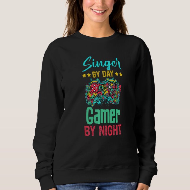 Singer Gaming T Shirt (Framsida)