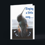 SINGER "GRATTIS PÅ FÖDELSEDAGEN" TILL "DIG" KORT<br><div class="desc">Vilket underbart kort att skicka till någon i "ditt liv" och om de råkar gilla Tennis,  ännu bättre än:)</div>