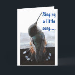 SINGER "GRATTIS PÅ FÖDELSEDAGEN" TILL "DIG" KORT<br><div class="desc">Vilket underbart kort att skicka till någon i "ditt liv" och om de råkar gilla Tennis,  ännu bättre än:)</div>