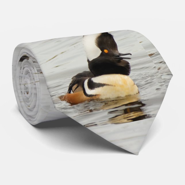 Singer i Skapar: Hooded Merganser Slips (Rullad)