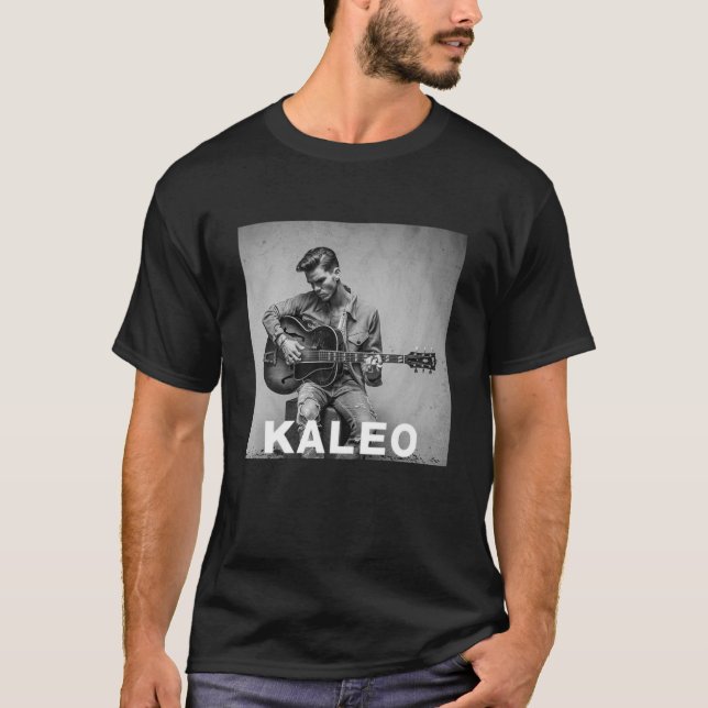 Singer Kaleo Band Music Tour Classic T Shirt (Framsida)