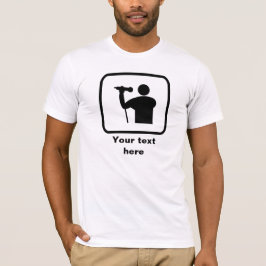 Singer Logotyp - Anpassade T-shirt