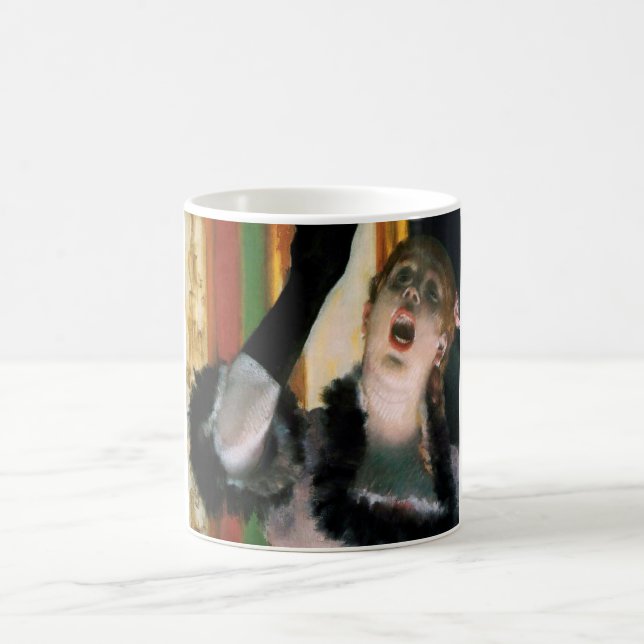 Singer med en kärlek, Edgar Degas Kaffemugg (Center)