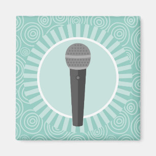 Singer Roligt Turcos Swirl Singer Magnet
