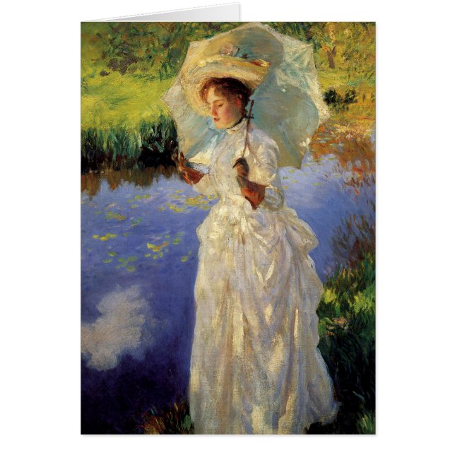 Singer Sargent Morgon Walk CC0436 Hälsningskort (Framsidan)