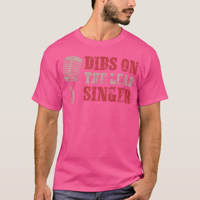 Singer Shirt står på ledande sångerska och präster T Shirt (Framsida)