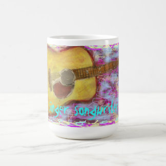 Singer Songwriter Guitar Kaffemugg