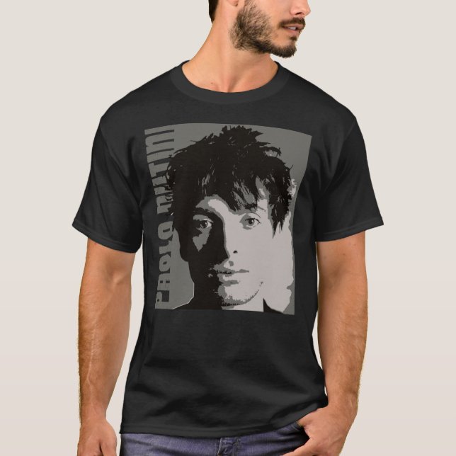 Singer-Songwriter Paolo Nutini-design T Shirt (Framsida)