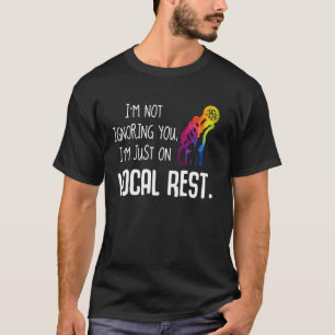 Singer Tee jag inte ignorerar dig... Jag är bara p