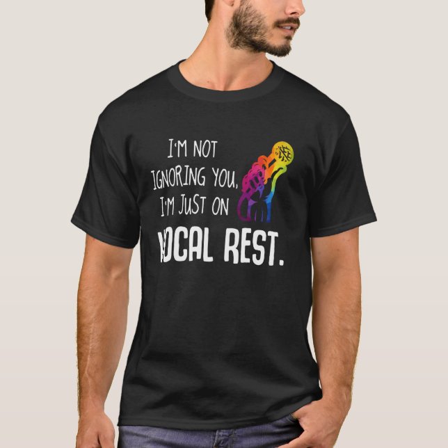 Singer Tee jag inte ignorerar dig... Jag är bara p (Framsida)