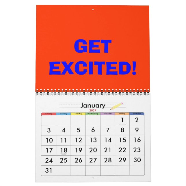 Singerisms Kalender (Jan 2027)