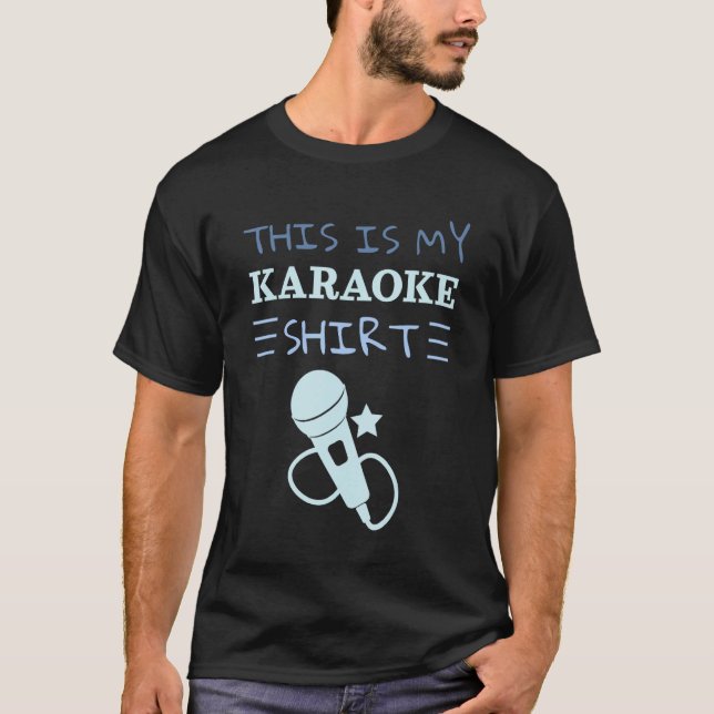 Singers  This Is My Karaoke T Shirt (Framsida)