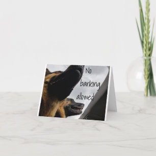 SINGGÅENDE HUND ***GRATTIS PÅ FÖDELSEDAGEN** KORT