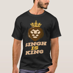 Singh är Kung Lejon T Shirt