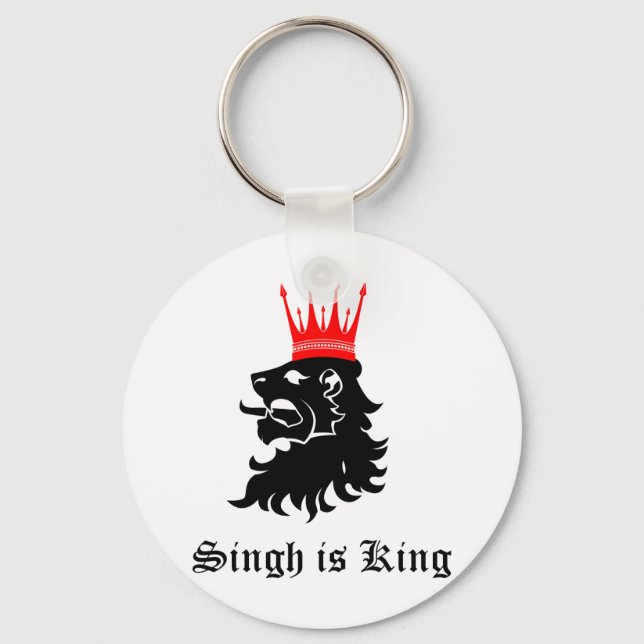 Singh är Kung Nyckelring (Framsida)