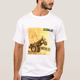 Singh traktorskjorta t shirt