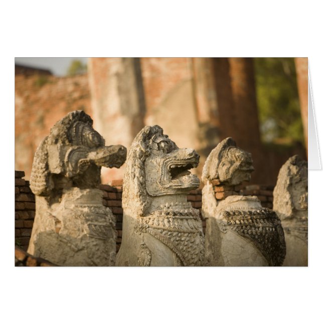 Singhat Wat Thammikarat Hälsningskort (Framsidan Horizontal)