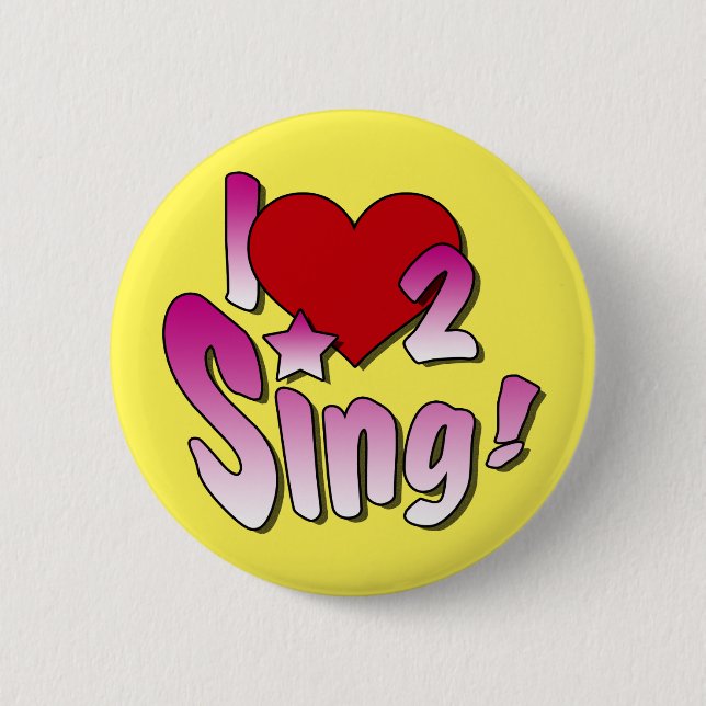 Singing Badge Knapp (Framsida)