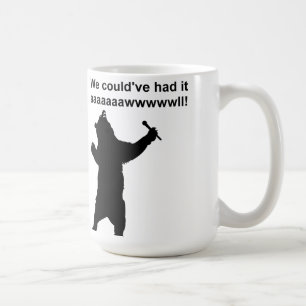 Singing Bear Funny Mug Kaffemugg