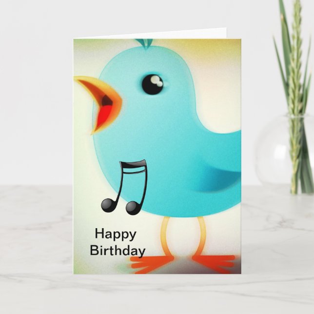 Singing Bird Kort (Framsida)